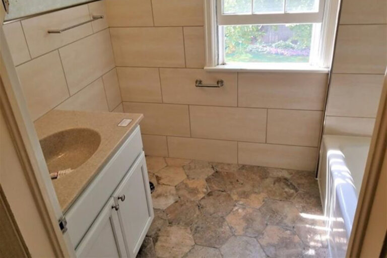 tile bathroom