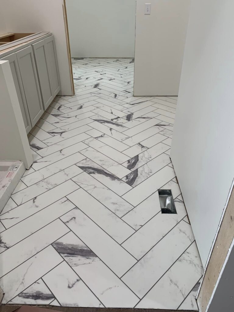 tile bathroom